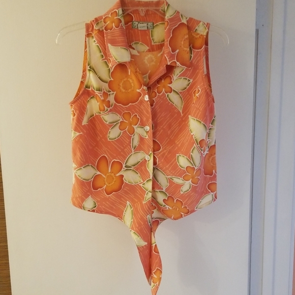 Tommy Bahama sleeveless top - Picture 2 of 4